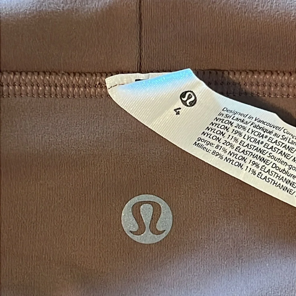Lululemon Align Bra Shine *Light Support, A/B Cup, Reversible - Picture 8 of 8